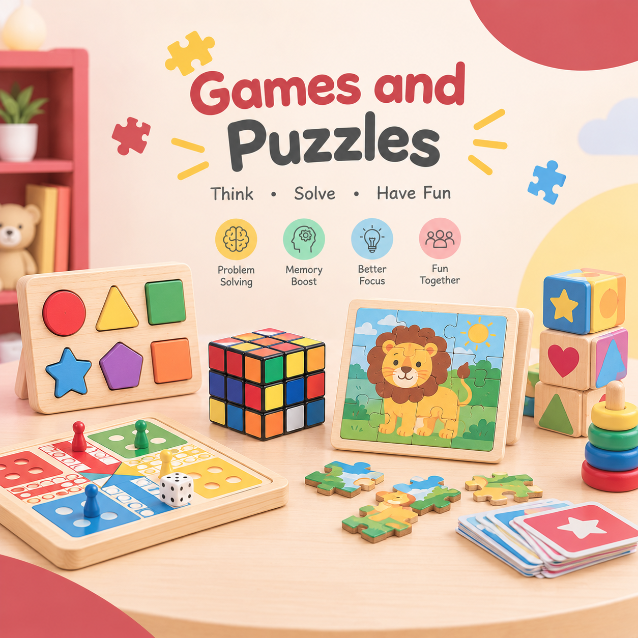 Games and puzzles for kids in Bangladesh